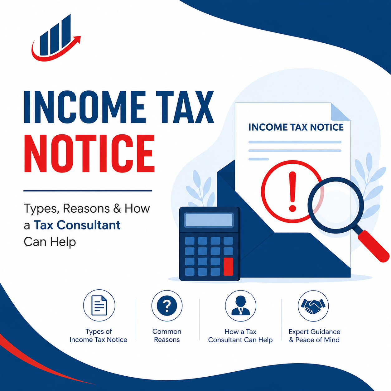 Income Tax Notice: Types, Reasons & How a Tax Consultant Can Help
